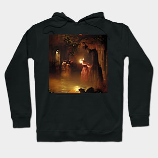 MONK ON HALLOWEEN NIGHT Hoodie